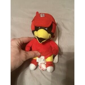 St Louis Cardinals Baby Fred Fredbird lovey‎ plush w/blanket EUC